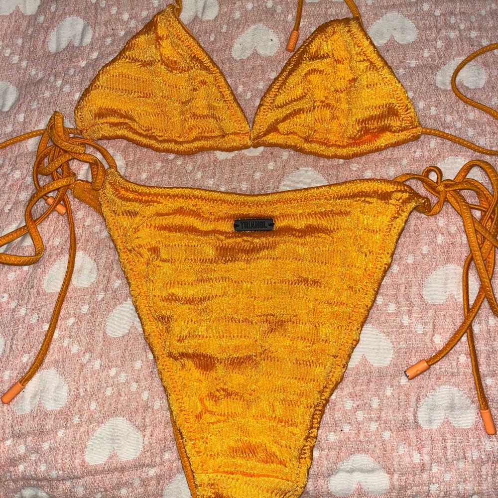 Triangl bikini set small cheeky like new